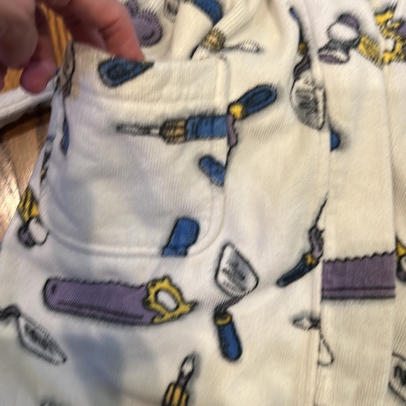 Bullfrogs & Butterflies kids robe with tools design size small - Picture 4 of 6